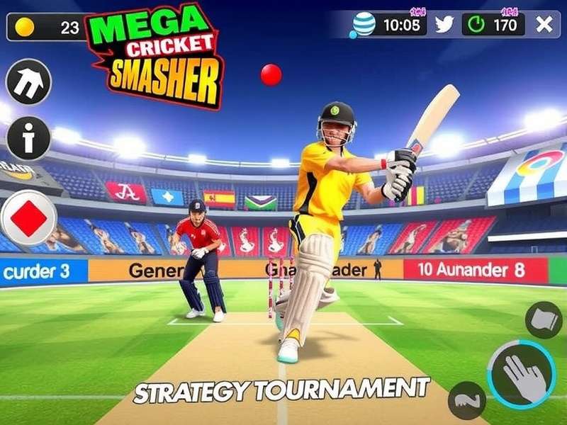 Mega Cricket Smasher Multiplayer Tournament